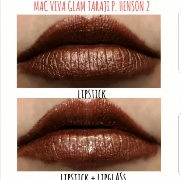 MAC VIVA GLAM TARAJI P HENSON Lipglass ONLY - Picture 3 of 5